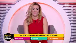 Som-Balogh Edina Motorozás Közben Lefejelt Egy Hirdetőtáblát, De Letagadta, Hogy Ő Volt - Life Tv