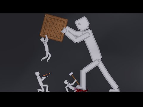 Big Humans Fight Against People In People Playground (2)