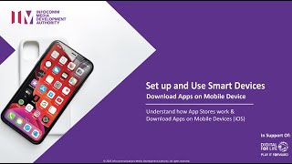 Download apps on your smart device (Apple iOS)