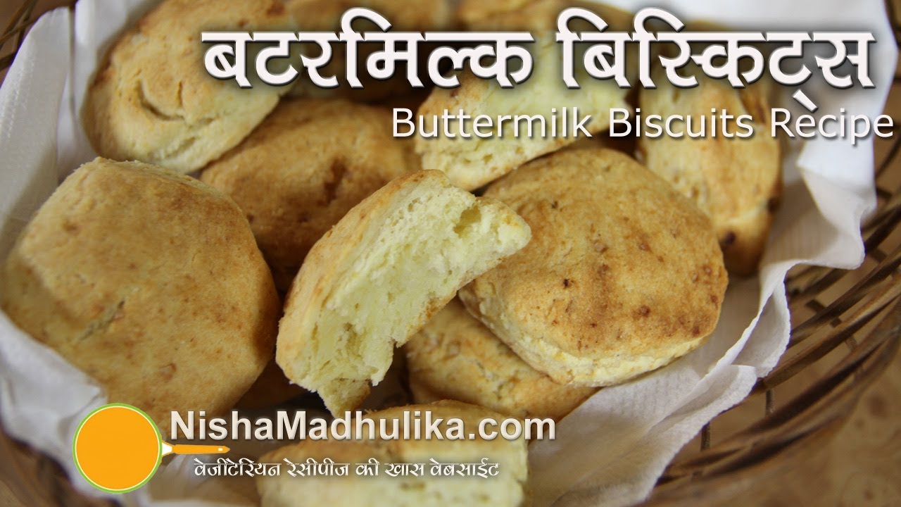 Buttermilk Biscuits Recipe - Easy Buttermilk Biscuit Recipe | Nisha Madhulika
