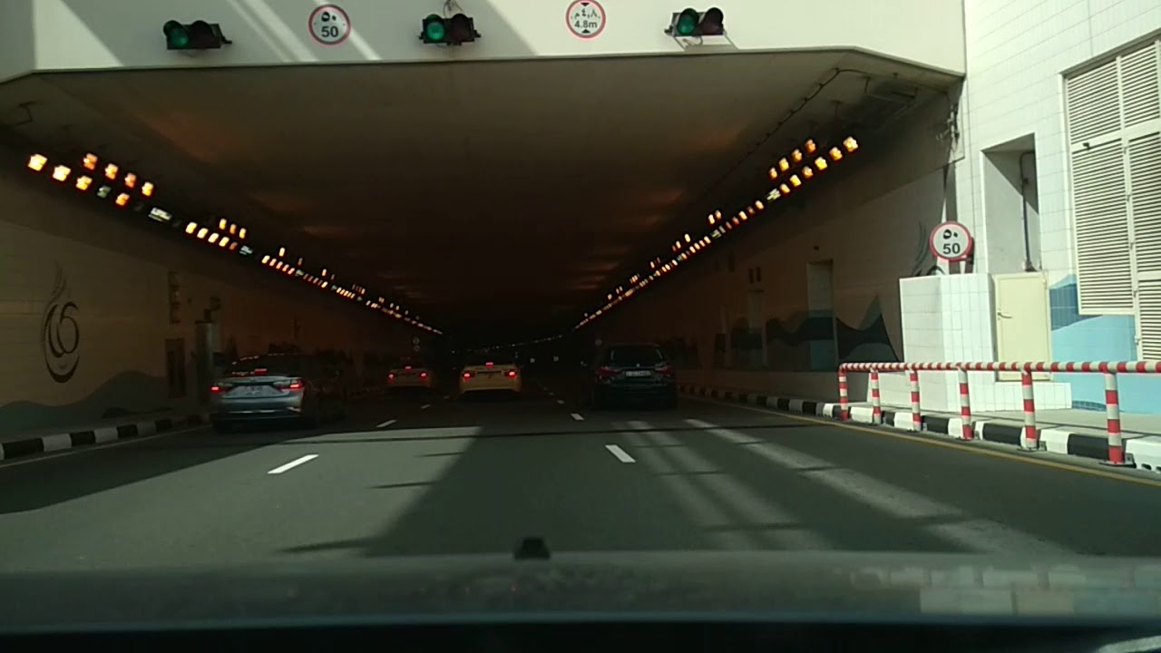 palm jumeirah tunnel dubai YouTube