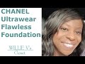 CHANEL Ultrawear Flawless Foundation - CHANEL Le Teint Ultra Tenue - Review/Demo