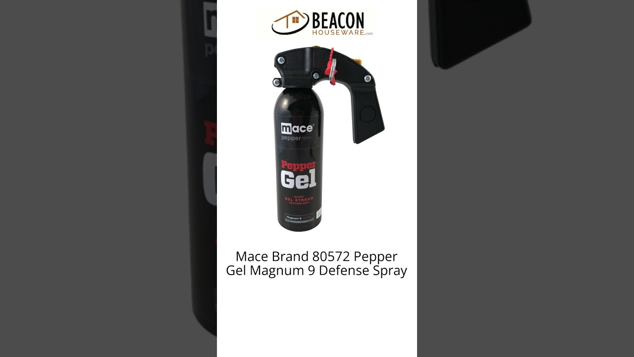 Mace Brand 80572 Pepper Gel Magnum 9 Defense Spray