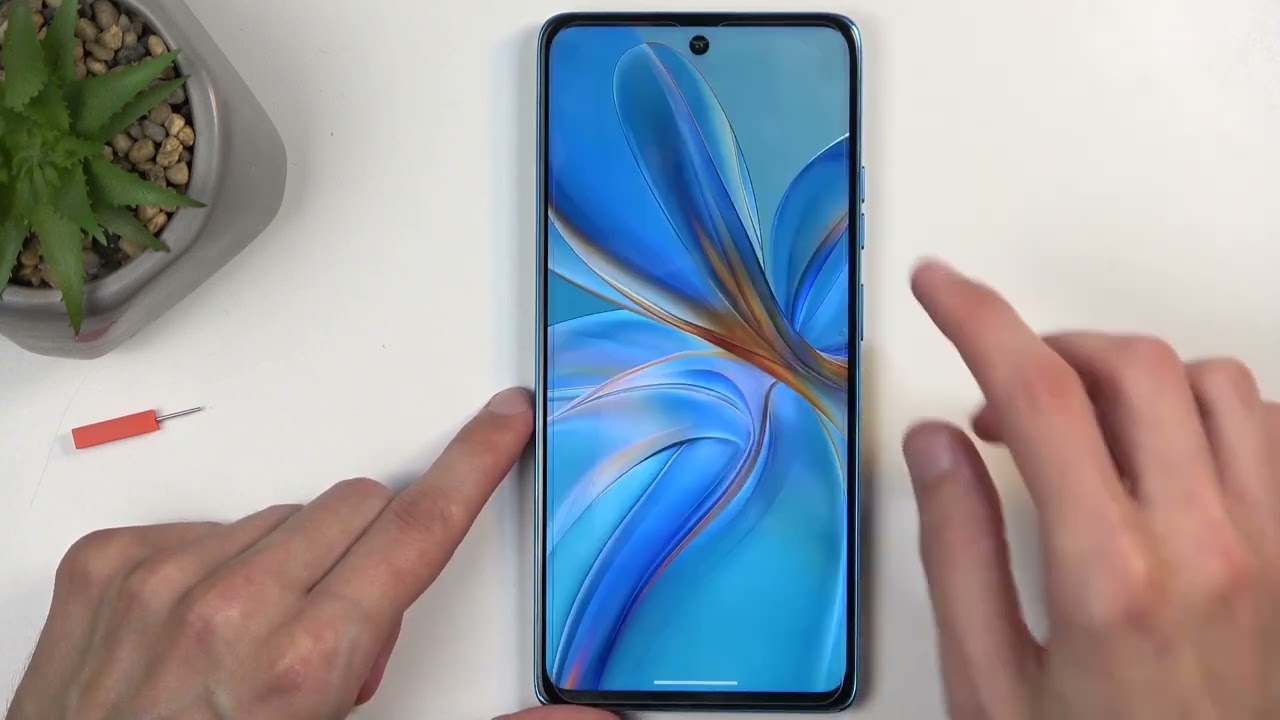 MOTOROLA Moto G75 5G SIM 및 SD 카드 삽입 방법