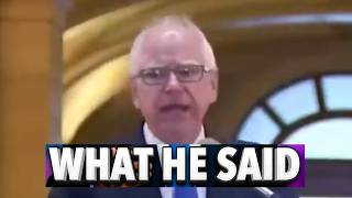 Tim Walz SHOCKS Everyone with What He Said on Stage