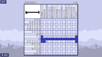 Picross Touch (Hard Level 54) Gameplay and Tutorial