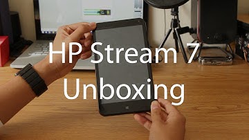 HP Stream 7 Unboxing and First Impressions