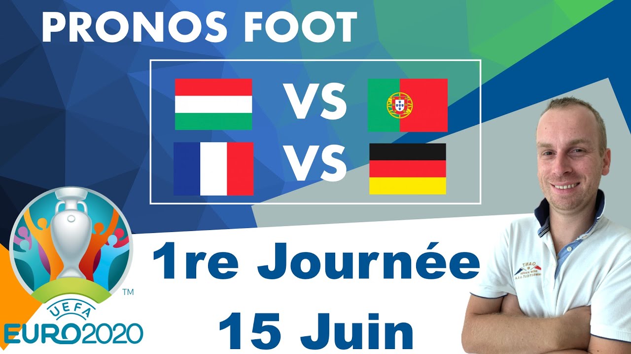 Pronostic France Allemagne , Hongrie Portugal, Euro 2020 (15 JUN 2021
