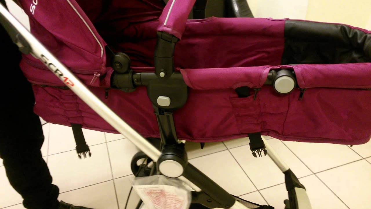cara pasang stroller sweet cherry