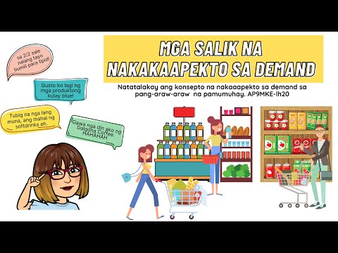 Video: Ano ang mga salik na nakakaapekto sa demand?