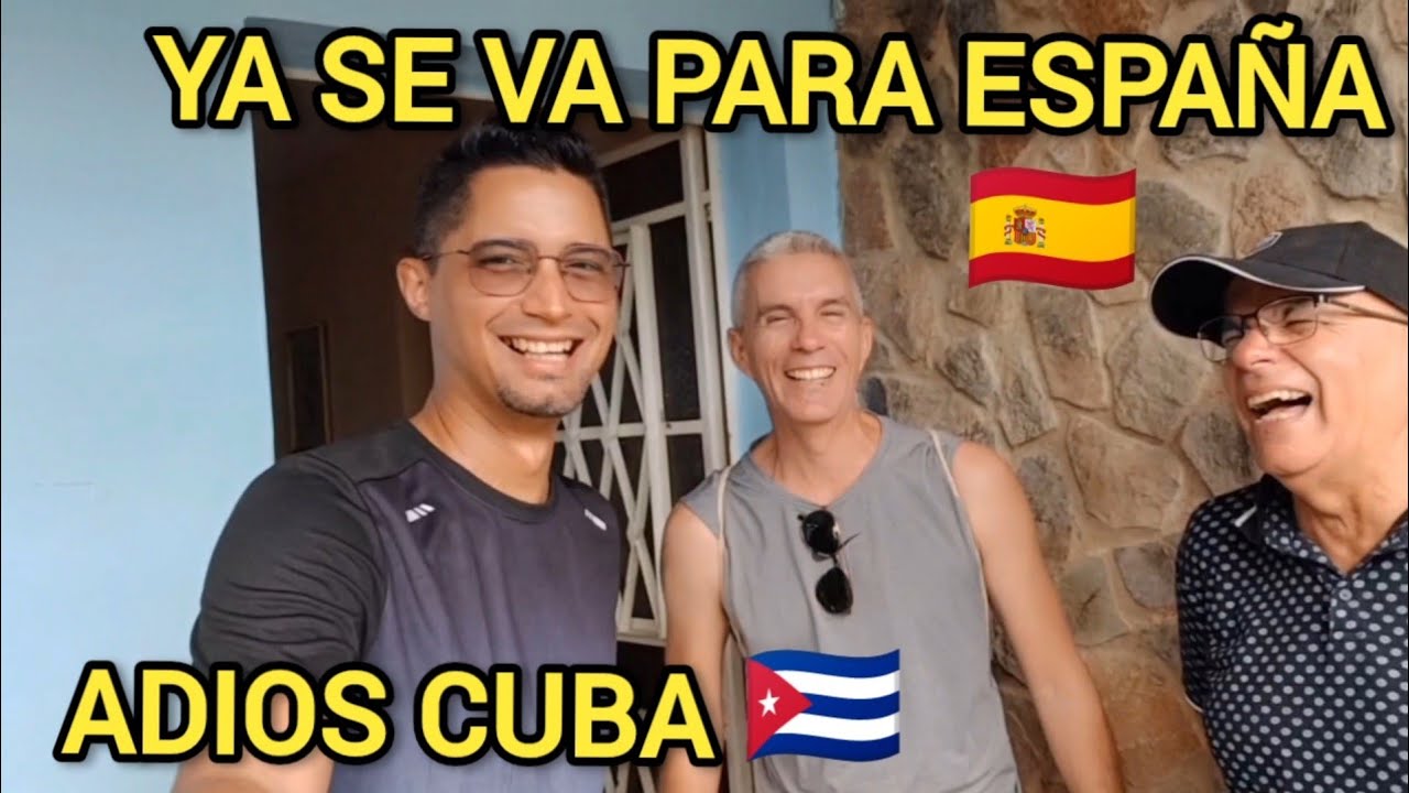 Así despedimos a nuestro amigo Álvaro que se va para España.