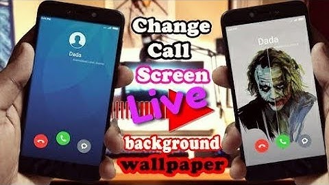 How To Change Incoming/Outgoing Call Background Wallpaper in MIUI 8/MIUI 9 || Without Root