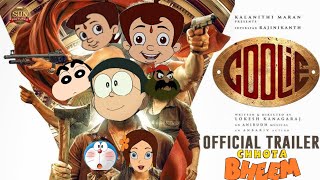 Coolie Trailer - Chhota Bheem Version Superstar Rajinikanth Lokesh Kanagaraj Anirudh