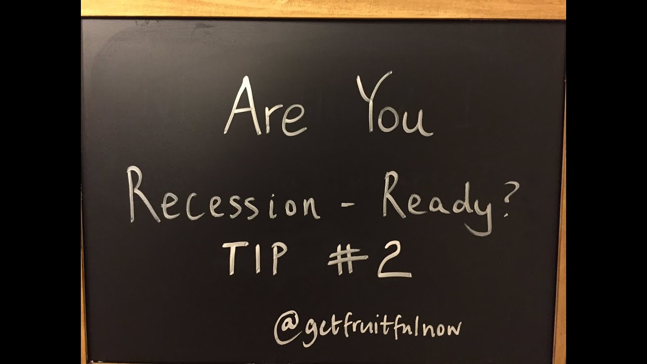 Recession Tip # 2 - Hold the long-term vision - YouTube
