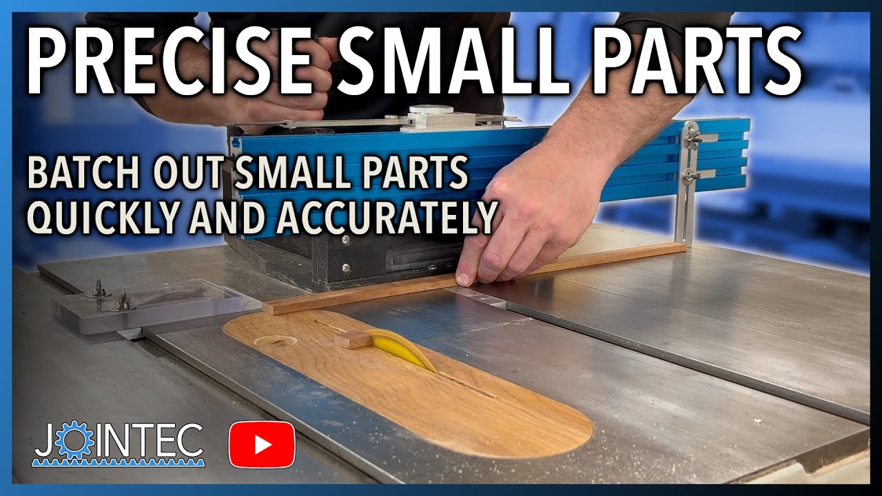 Batch Out Small Parts Quickly and Precisely On Your Table Saw