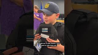 Connecticut law enforcement rallies around Burlington boy battling cancer