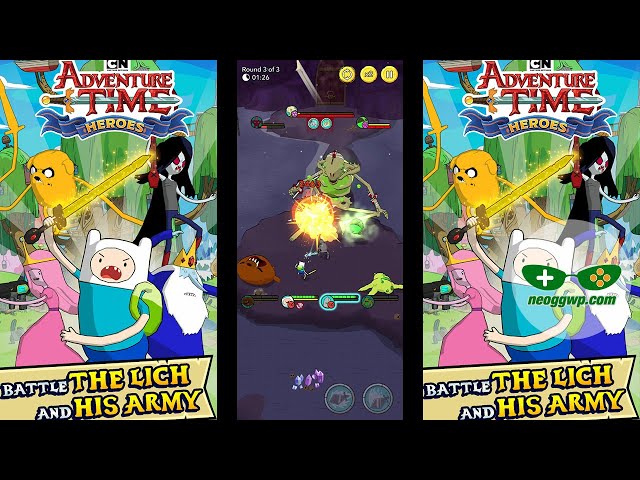 Mobile turn-based RPG Adventure Time Heroes coming from Singapore