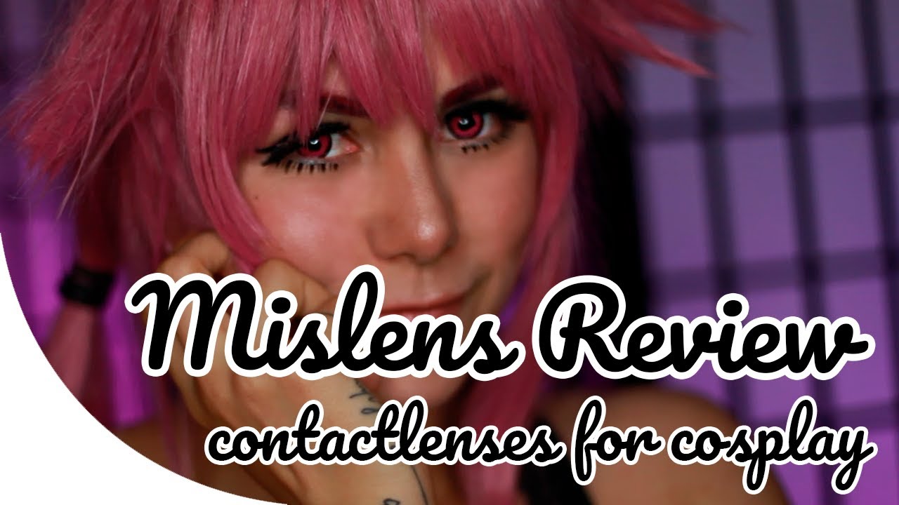 MISLENS review CRAZY AND SHOCKING CONTACTLENSES FOR COSPLAY! [ Heart eyes, anime girl and more ]