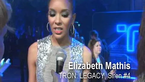 ELIZABETH MATHIS - at "Tron Legacy" World Premiere...