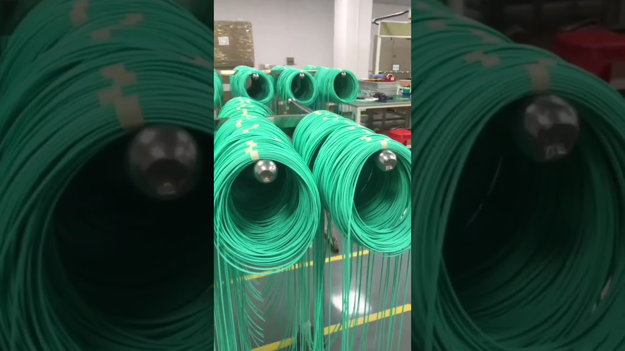 FTTH fiber optic production line MPO patch cord from chinese factory