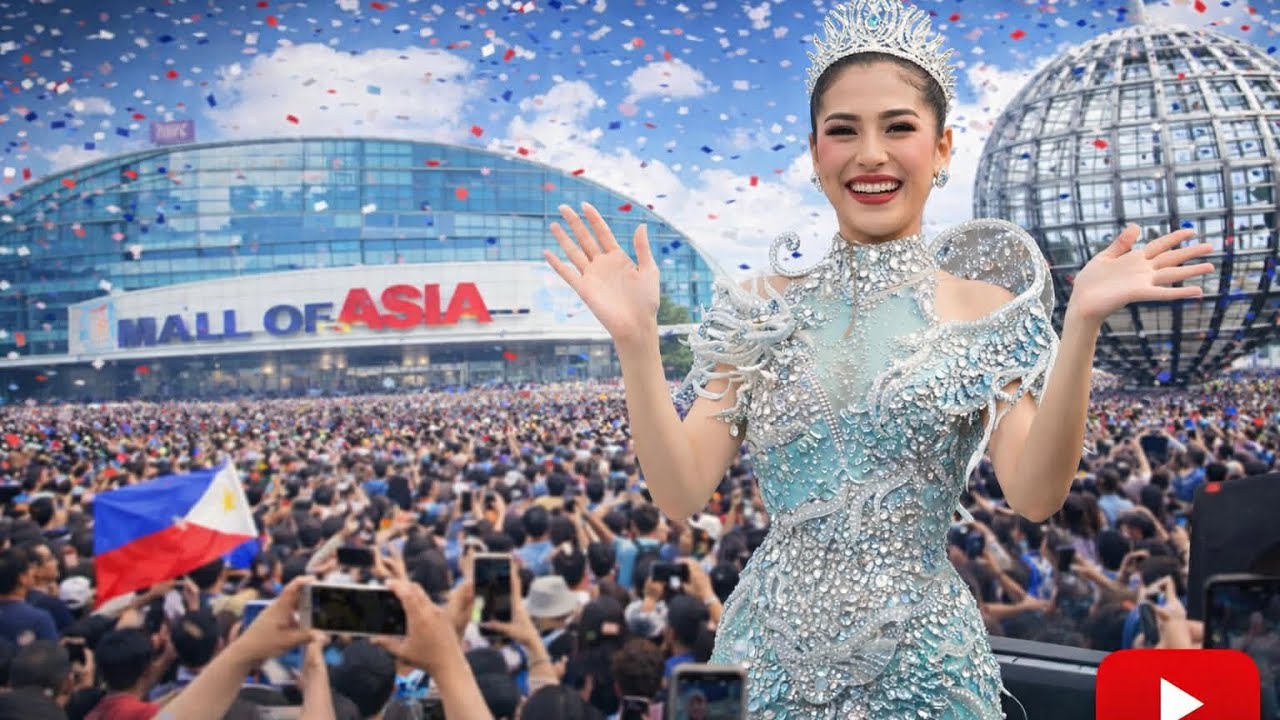 Chelsea Fernandez HOMECOMING!! IN THE PHILIPPINES!! 1st runner up of MISS COSMO 2025 at MOA 