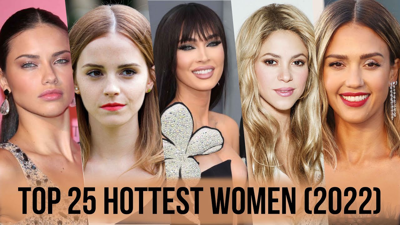 Resonate grå Korn The 25 Hottest Women in the World (Update 2022) - YouTube