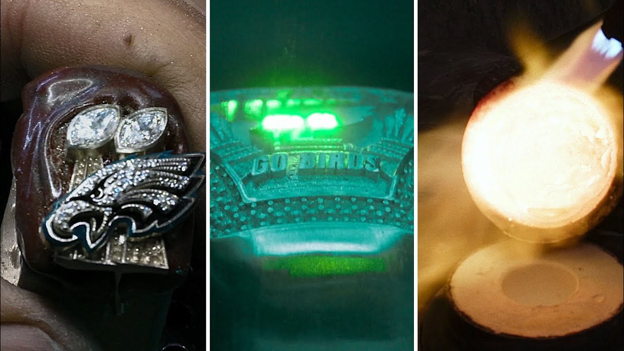 Behind the Scenes Design & Making of Eagles Super Bowl LIX Rings