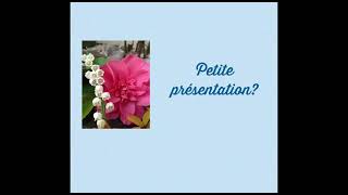 Un Petit Bonjour Avec Une Petite Présentationizabela Stan Zahno