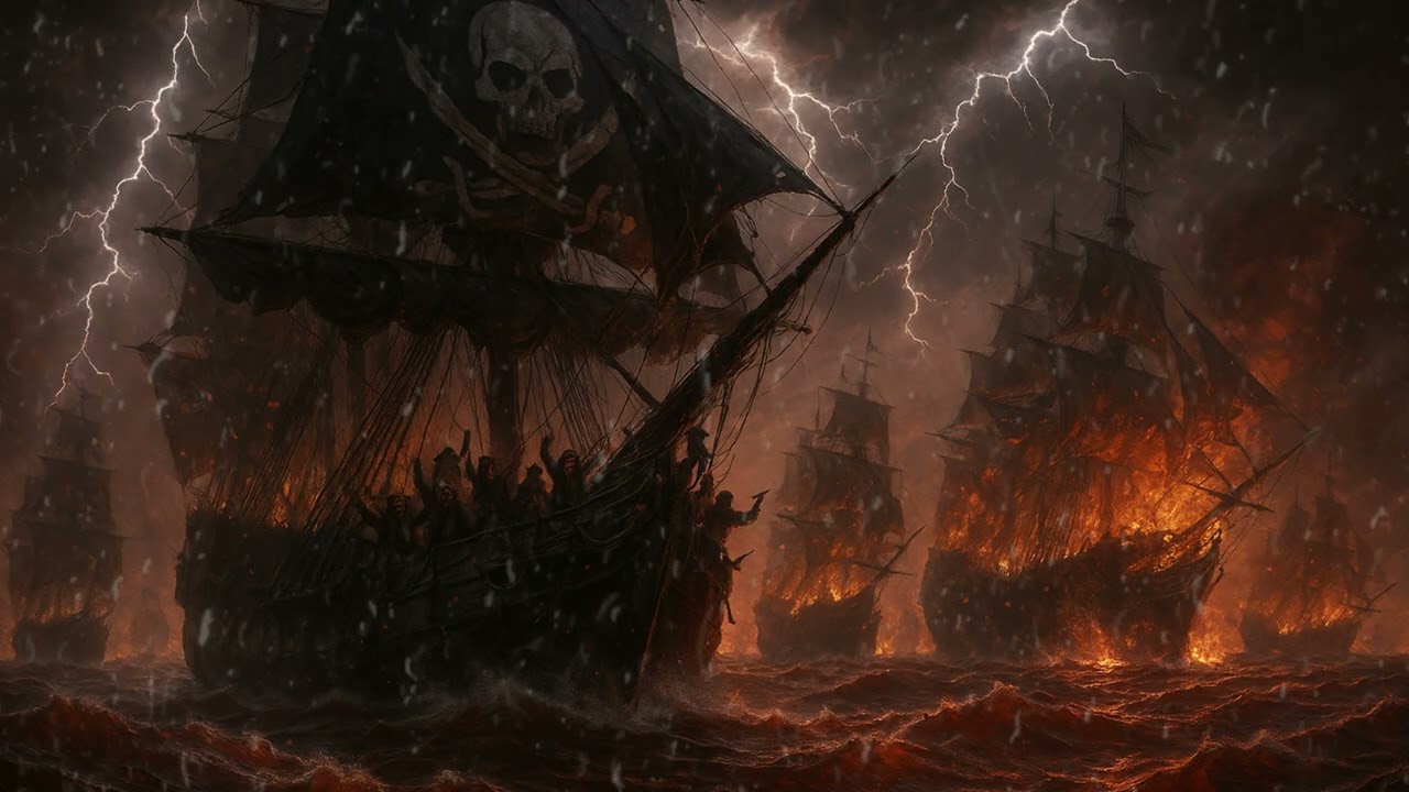 The Crimson Tide Song | Pirate War Chant
