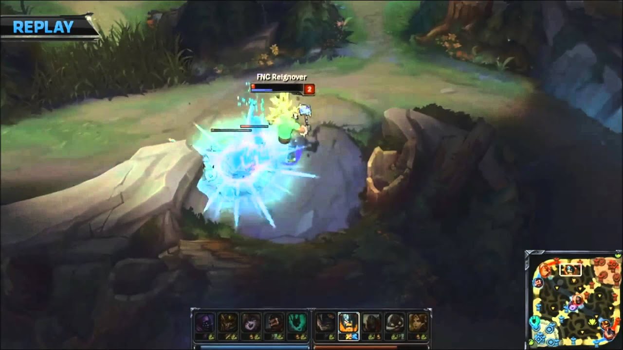 FNC Reignover Olaf VS Ancient Krugs 1v1 Intense Duel 2015 EU LCS SPRING