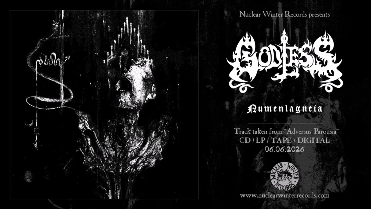 GODLESS: Chilean death metal veterans unleash "Numenlagneia" single, new album "Adversus Parousia" out soon on Nuclear Winter Records!