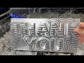 Machining a HUGE Thank You for the Early Adopters of the MR-1 CNC Gantry Mill