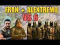¡6vs2 IMPOSIBLE! 🤯 Fran y yo contra 6 de la COMUNIDAD | Age of Empires II DE