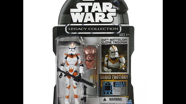 Star Wars Legacy Collection Droid Factory 212th Battalion Clone Trooper Review | By @FLYGUY