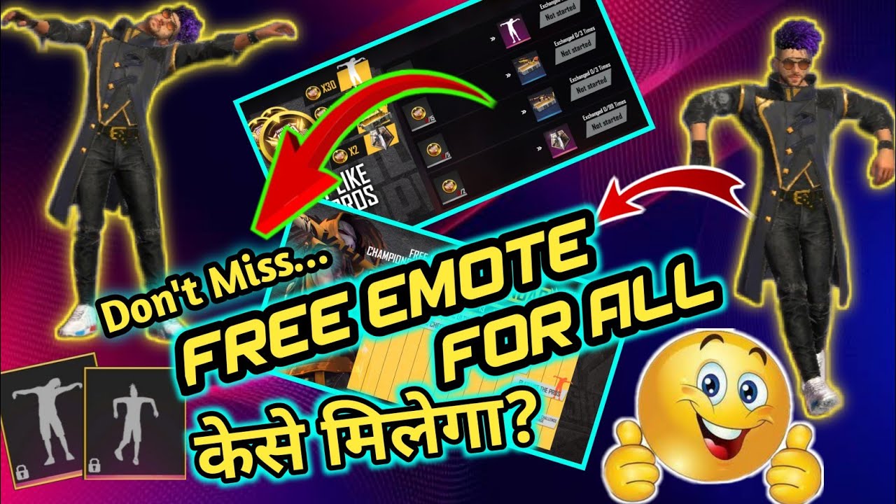 FFIC ULTIMATE CHALLENGE EVENT-FREE EMOTES||FFIC CHECK IN EVENT FULL DETAILS||Gaming Fighter