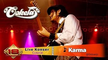 Live Konser Cokelat - Karma @Sidoarjo 30 januari 2006