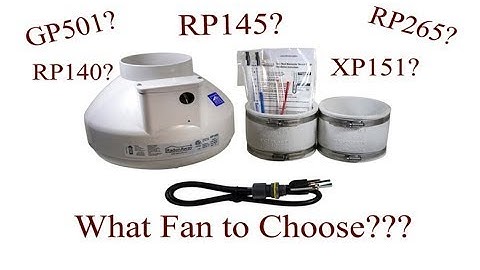 The Optimal Radon Fan - How Can You Choose? - DIY Radon Mitigation