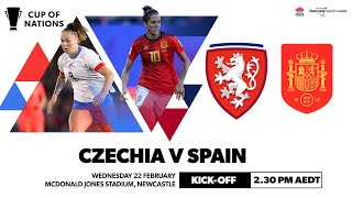Czechia v Spain | Cup of Nations 2023