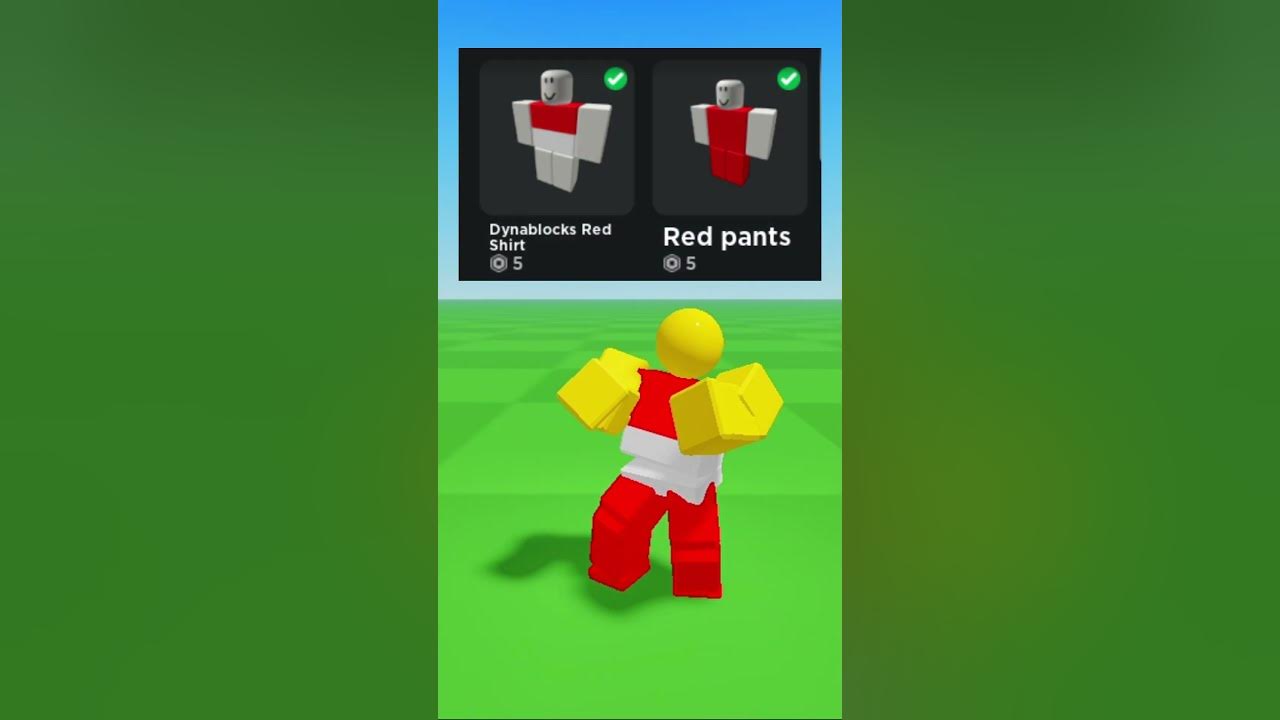 Dynablocks Avatar in Roblox Shorts roblox YouTube