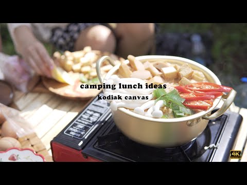 camping lunch ideas ทุ่งแสลงหลวง เมนูอาหารสำหรับแค้มปิ้ง