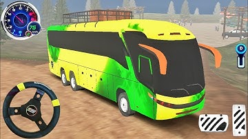 Real Bus Simulator 3D | Coach Bus Crazy Driving 2025 - Bus Game Android Gameplay