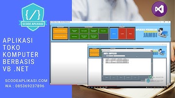 Source Code Aplikasi Penjualan Pada Toko Komputer menggunakan visual basic .net