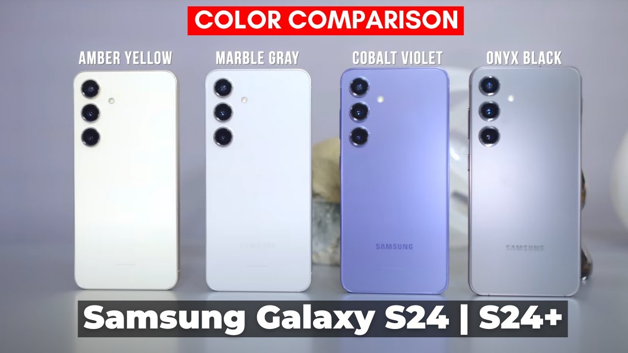 This is probably the final and complete list of the Galaxy S24 and S24+  'marketing' colors - PhoneArena