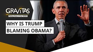 Gravitas: Coronavirus outbreak: Why is Trump blaming Obama?