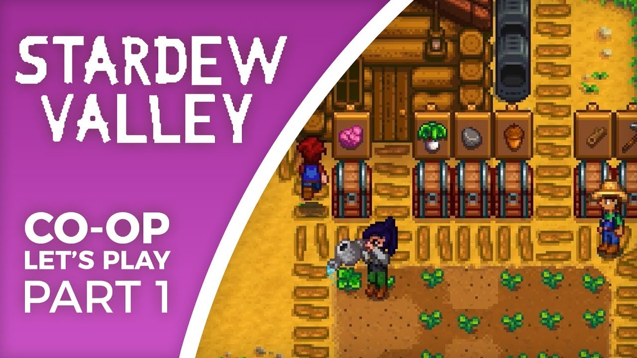 Let's Play Stardew Valley Multiplayer - Part 1 - With CountCristo and Addaway - YouTube