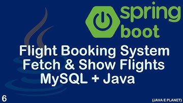 Display All Flights in UI using Spring Boot & Thymeleaf | Flight Booking Project #java #springboot