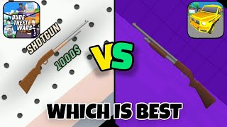 Dude Theft Wars Shotgun Design VS Gangs Wars pixel Shooter RP Shotgun Design | Who Will Win  screenshot 3