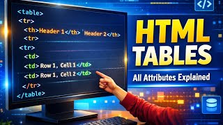 Table tags in html | O Level Class | Web designing M2-R5 | ansar institute