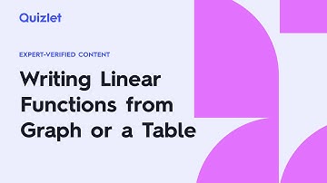 Writing Linear Functions From Graph or Table - SAT® Math: 3.7