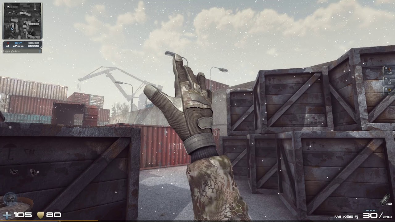 Contract Wars 12/09/2017  IWI X95-R bay5 snow